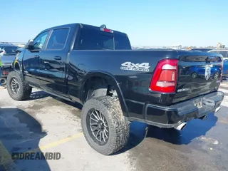 2022 Ram 1500 Laramie with VIN 1C6SRFRT4NN191342, listed as a IAAI auction lot 41483616 with 32,705 mi miles and . Bid and sale history available at DreamBid. Image 3.