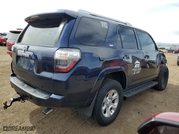 2016 Toyota 4Runner Limited with VIN JTEBU5JR4G5302794, listed as a Copart auction lot 49304135 with 64,575 mi miles and Salvage Title. Bid and sale history available at carsss.com. Image 3.