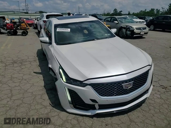 2020 Cadillac CT5 Premium Luxury с VIN 1G6DT5RK4L0127464, выставлен на аукционе Copart как лот 63096805 с пробегом 22 380 миль миль и Списание • Salvage title. История ставок и продаж доступна на DreamBid. Изображение 13.