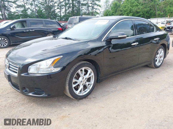 2012 Nissan Maxima 3.5 SV with VIN 1N4AA5AP9CC857579, listed as a IAAI auction lot 42145020 with 171,623 mi miles. Bid and sale history available at carsss.com. Image 2.