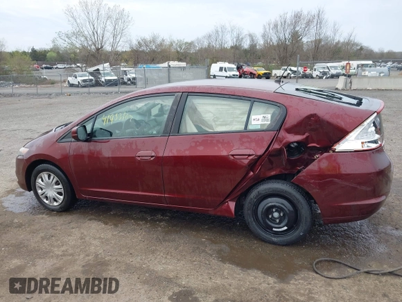 2011 Honda Insight with VIN JHMZE2H37BS011148, listed as a IAAI auction lot 41953167 with 79,143 mi miles and . Bid and sale history available at DreamBid. Image 14.