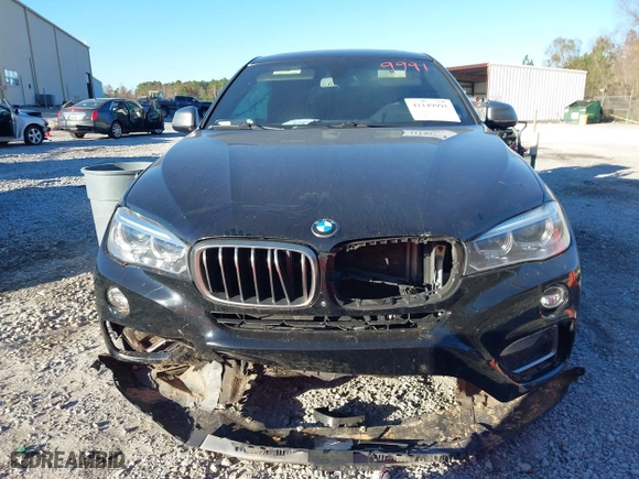 2017 BMW X6 xDrive35i with VIN 5UXKU2C39H0X47878, listed as a IAAI auction lot 41149991 with 164,275 mi miles. Bid and sale history available at carsss.com. Image 12.