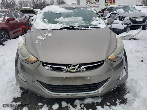 2012 Hyundai Elantra GLS with VIN 5NPDH4AE1CH064700, listed as a Copart auction lot 44126885 with 112,389 mi miles and Salvage Title. Bid and sale history available at carsss.com. Image 5.
