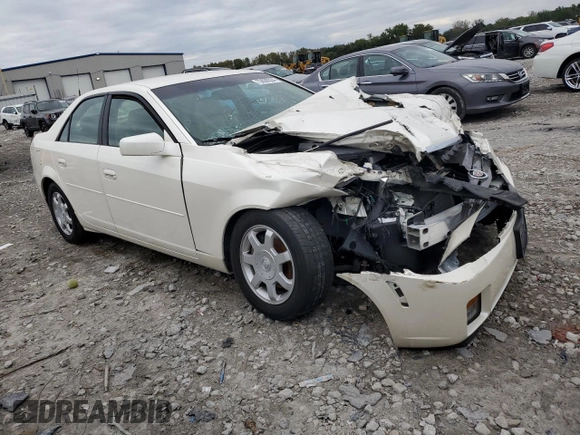 2004 Cadillac CTS with VIN 1G6DM577540175827, listed as a Copart auction lot 73630024 with 83,741 mi miles and Salvage Title. Bid and sale history available at carsss.com. Image 4.