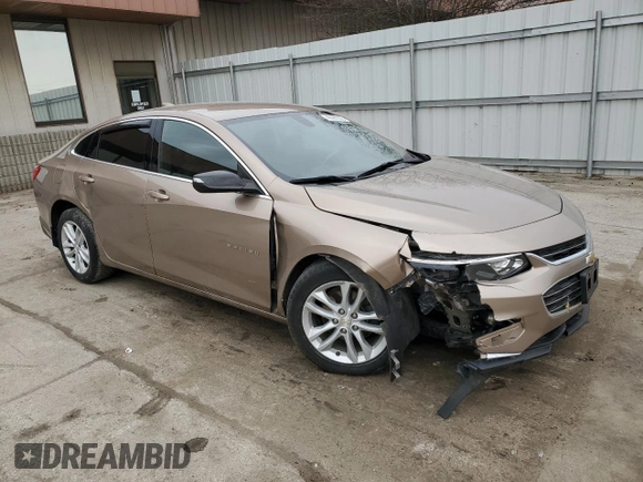 2018 Chevrolet Malibu LT with VIN 1G1ZD5STXJF225503, listed as a Copart auction lot 46692325 with 128,398 mi miles and Salvage Title. Bid and sale history available at DreamBid. Image 4.