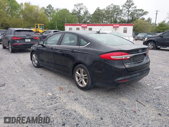 2018 Ford Fusion SE with VIN 3FA6P0HD9JR195794, listed as a IAAI auction lot 41915478 with 66,179 mi miles. Bid and sale history available at carsss.com. Image 3.