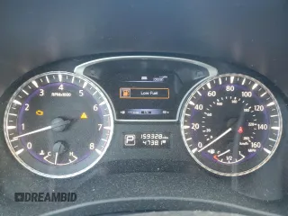2013 Infiniti JX35 with VIN 5N1AL0MM7DC307383, listed as a Copart auction lot 48885285 with 159,328 mi miles and Salvage Title. Bid and sale history available at DreamBid. Image 9.