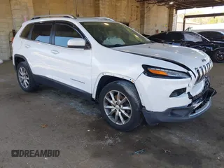 2018 Jeep Cherokee Limited z VIN 1C4PJMDB9JD549981, wystawiony jako IAAI lot #42157930 z przebiegiem 107 931 mil mil oraz . Historia ofert i sprzedaży dostępna na DreamBid. Obrazek 1.