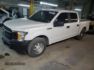 2018 Ford F-150 XL with VIN 1FTEW1CG2JFB05981, listed as a Copart auction lot 51690155 with 62,904 mi miles and Clean Title. Bid and sale history available at carsss.com. Image 1.