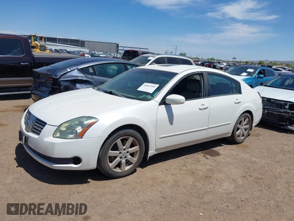 2004 Nissan Maxima SE with VIN 1N4BA41E44C882288, listed as a IAAI auction lot 42047495 with 323,753 mi miles. Bid and sale history available at carsss.com. Image 2.