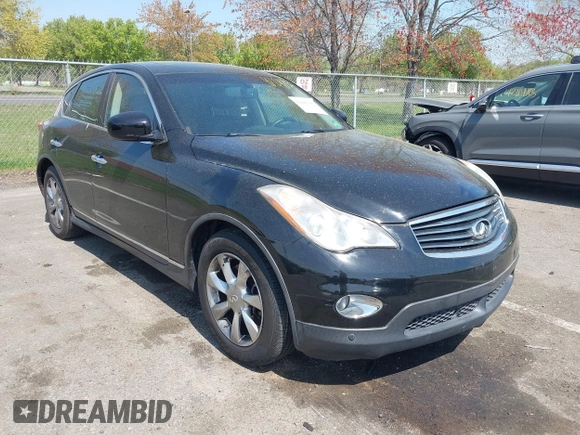 2008 Infiniti EX Journey with VIN JNKAJ09E78M301738, listed as a IAAI auction lot 42082307 with 134,078 mi miles. Bid and sale history available at carsss.com. Image 1.