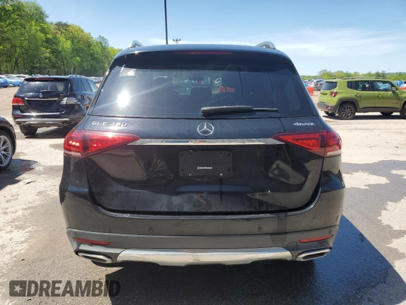 2020 Mercedes-Benz GLE 350 with VIN 4JGFB4KE2LA143725, listed as a Copart auction lot 54226035 with 65,684 mi miles and Clean title. Bid and sale history available at DreamBid. Image 6.
