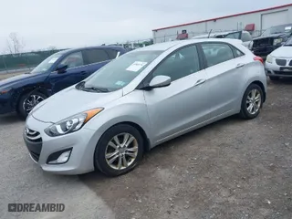 2014 Hyundai Elantra GT with VIN KMHD35LH3EU209882, listed as a IAAI auction lot 42009574 with 111,783 mi miles. Bid and sale history available at carsss.com. Image 2.