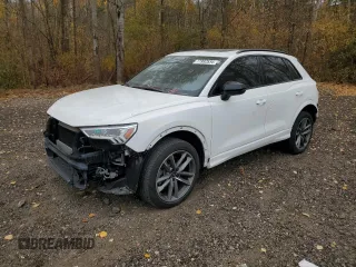 2021 Audi Q3 Premium z VIN WA1AECF39M1155651, wystawiony jako Copart lot #77992534 z przebiegiem 47 138 mil mil oraz Czysty tytuł • Clean title. Historia ofert i sprzedaży dostępna na DreamBid. Obrazek 1.
