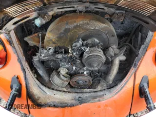 1979 Volkswagen Beetle with VIN 1592042687, listed as a Copart auction lot 87370154 with 50,248 mi miles and Salvage Title. Bid and sale history available at DreamBid. Image 11.