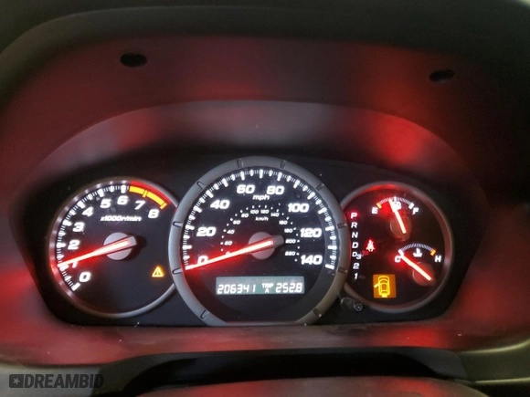 2007 Honda Pilot EX-L with VIN 5FNYF28667B035000, listed as a Copart auction lot 46336485 with 206,341 mi miles and Salvage Title. Bid and sale history available at carsss.com. Image 9.
