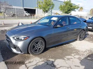 2024 Mercedes-Benz C 300 with VIN W1KAF4HB4RR224810, listed as a IAAI auction lot 41696262 with 999 mi miles and . Bid and sale history available at DreamBid. Image 18.