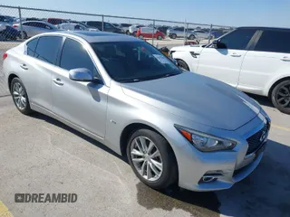 2017 Infiniti Q50 3.0t Premium with VIN JN1EV7AP2HM737039, listed as a IAAI auction lot 41637808 with 120,217 mi miles. Bid and sale history available at carsss.com. Image 1.