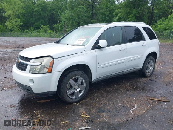 2007 Chevrolet Equinox LT with VIN 2CNDL63F676093938, listed as a IAAI auction lot 42068468 with 132,394 mi miles. Bid and sale history available at carsss.com. Image 2.