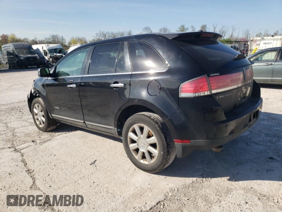 2009 Lincoln MKX with VIN 2LMDU68C99BJ08376, listed as a Copart auction lot 48208483 with 182,022 mi miles and Salvage Title. Bid and sale history available at DreamBid. Image 2.