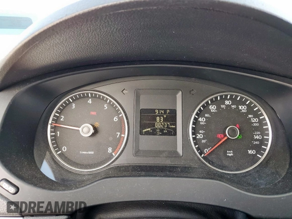 2013 Volkswagen Jetta SE с VIN 3VWDP7AJ7DM397879, выставлен на аукционе Copart как лот 62449575 с пробегом 88 237 миль миль и Списание • Salvage title. История ставок и продаж доступна на DreamBid. Изображение 9.