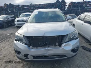 2018 Nissan Pathfinder S with VIN 5N1DR2MN5JC605426, listed as a IAAI auction lot 41142276 with 138,100 mi miles and . Bid and sale history available at DreamBid. Image 12.