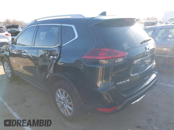 2020 Nissan Rogue S with VIN 5N1AT2MV9LC734888, listed as a IAAI auction lot 41768593 with 118,561 mi miles. Bid and sale history available at carsss.com. Image 3.