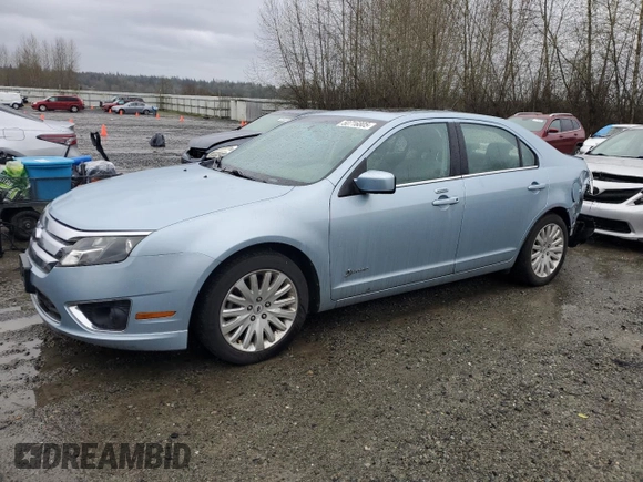 2010 Ford Fusion Hybrid with VIN 3FADP0L3XAR133648, listed as a Copart auction lot 50716805 with 85,266 mi miles and Salvage Title. Bid and sale history available at DreamBid. Image 1.