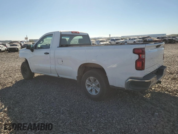 2019 Chevrolet Silverado 1500 Work Truck with VIN 3GCNWAEF8KG183640, listed as a Copart auction lot 81997624 with 129,434 mi miles and Salvage Title. Bid and sale history available at DreamBid. Image 2.