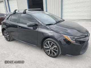 2022 Toyota Corolla Hatchback SE with VIN JTNB4MBE1N3155087, listed as a Copart auction lot 53367865 with 43,647 mi miles and Clean Title. Bid and sale history available at carsss.com. Image 4.