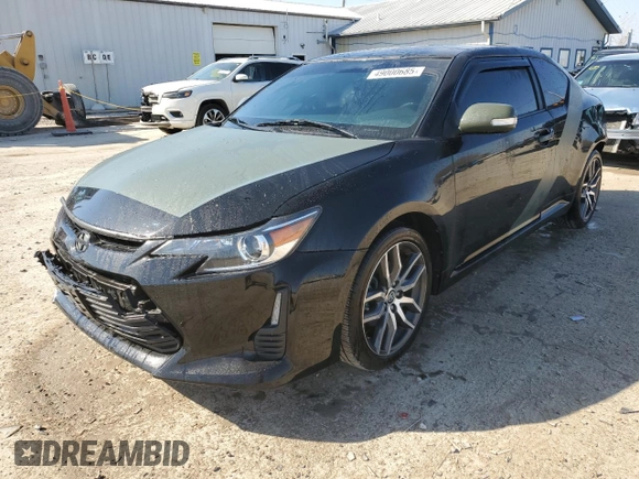 2016 Scion tC z VIN JTKJF5C79GJ014274, wystawiony jako Copart lot #49000685 z przebiegiem 83 607 mil mil oraz Szkoda całkowita • Salvage title. Historia ofert i sprzedaży dostępna na DreamBid. Obrazek 1.