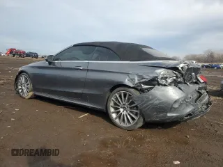 2018 Mercedes-Benz C 300 with VIN WDDWK4JB1JF598633, listed as a Copart auction lot 45662855 with 26,589 mi miles and Salvage title. Bid and sale history available at DreamBid. Image 2.