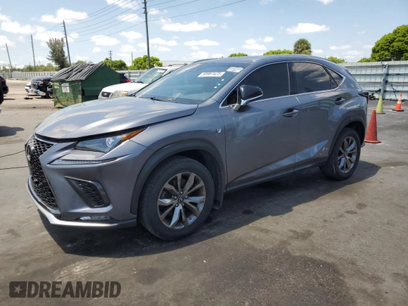 2019 Lexus NX 300 z VIN JTJYARBZ8K2131763, wystawiony jako Copart lot #55987425 z przebiegiem 110 619 mil mil oraz Szkody całkowita. Historia ofert i sprzedaży dostępna na DreamBid. Obrazek 1.