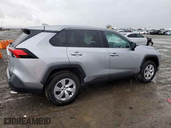 2023 Toyota RAV4 LE with VIN 2T3F1RFV1PW372760, listed as a Copart auction lot 48349905 with 34,417 mi miles and Salvage Title. Bid and sale history available at carsss.com. Image 3.