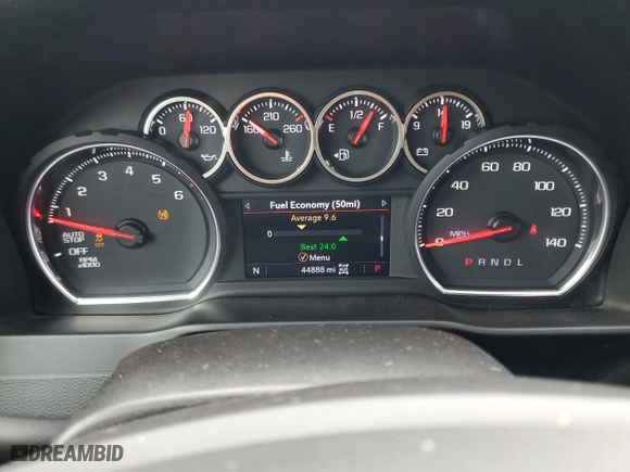 2019 Chevrolet Silverado 1500 LT Trail Boss with VIN 1GCPYFED4KZ127970, listed as a Copart auction lot 70381564 with 44,888 mi miles and Salvage Title. Bid and sale history available at carsss.com. Image 9.
