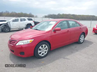 2011 Toyota Camry LE with VIN 4T4BF3EK1BR160906, listed as a IAAI auction lot 42035814 with 104,896 mi miles and . Bid and sale history available at DreamBid. Image 2.