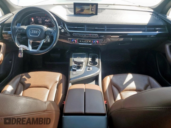 2017 Audi Q7 Premium Plus with VIN WA1LAAF78HD049207, listed as a Copart auction lot 50775835 with 107,482 mi miles and Salvage Title. Bid and sale history available at DreamBid. Image 8.