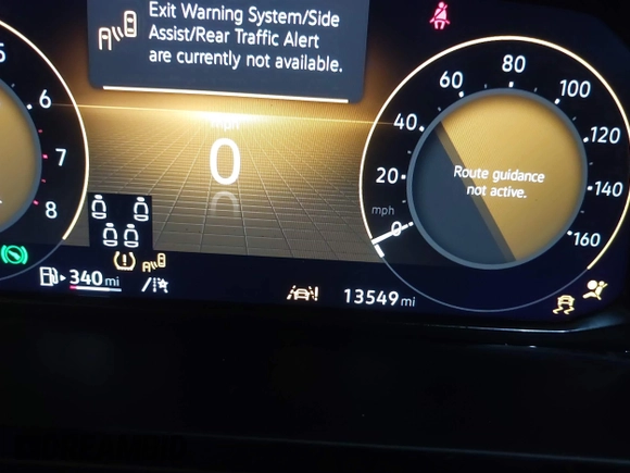 2024 Volkswagen Atlas SEL with VIN 1V2BR2CA0RC543907, listed as a IAAI auction lot 41704653 with 13,549 mi miles and . Bid and sale history available at DreamBid. Image 16.
