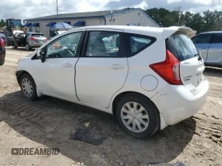 2015 Nissan Note SV with VIN 3N1CE2CP4FL359613, listed as a Copart auction lot 58637945 with Not provided miles and Salvage title. Bid and sale history available at DreamBid. Image 2.