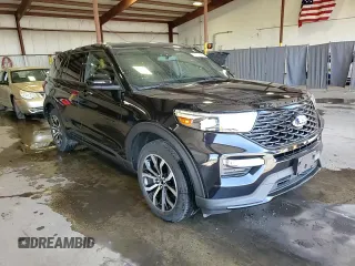 2022 Ford Explorer ST-Line z VIN 1FMSK8KHXNGA19797, wystawiony jako Copart lot #54931965 z przebiegiem 24 802 mil mil oraz Szkoda całkowita • Salvage title. Historia ofert i sprzedaży dostępna na DreamBid. Obrazek 14.