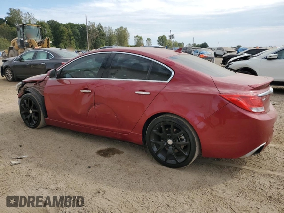 2013 Buick Regal GS with VIN 2G4GV5GV5D9221194, listed as a Copart auction lot 71630324 with 119,544 mi miles and Clean Title. Bid and sale history available at DreamBid. Image 2.