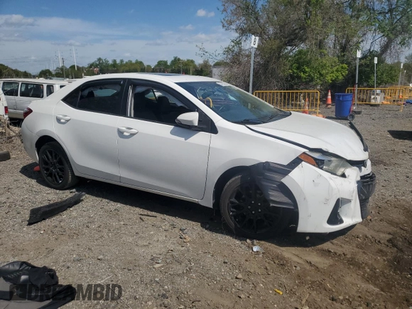2016 Toyota Corolla L with VIN 2T1BURHE0GC493812, listed as a Copart auction lot 54183295 with 121,585 mi miles and Salvage Title. Bid and sale history available at DreamBid. Image 4.
