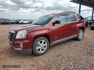 2017 GMC Terrain SLE with VIN 2GKFLNE35H6184313, listed as a Copart auction lot 48785705 with 96,361 mi miles and Salvage Title. Bid and sale history available at carsss.com. Image 1.