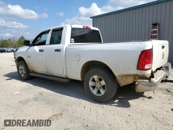 2014 Ram 1500 Tradesman with VIN 1C6RR7FG3ES318661, listed as a Copart auction lot 44470095 with 104,140 mi miles and Salvage Title. Bid and sale history available at carsss.com. Image 2.