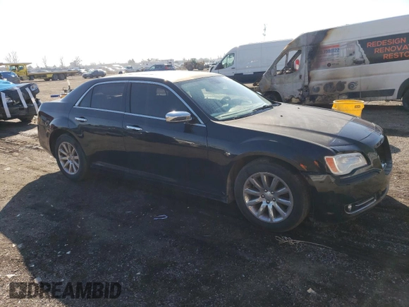 2014 Chrysler 300 with VIN 2C3CCAEG1EH320774, listed as a Copart auction lot 50183135 with 135,032 mi miles and Salvage Title. Bid and sale history available at carsss.com. Image 4.