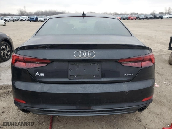 2019 Audi A5 Coupe Premium with VIN WAUSNAF58KA018176, listed as a Copart auction lot 44235655 with 99,999 mi miles and Clean Title. Bid and sale history available at carsss.com. Image 6.