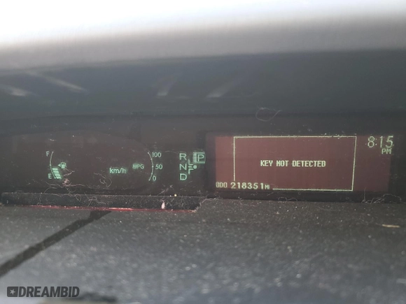 2011 Toyota Prius I with VIN JTDKN3DU7B5297458, listed as a Copart auction lot 53840305 with 218,351 mi miles and Clean Title. Bid and sale history available at carsss.com. Image 9.