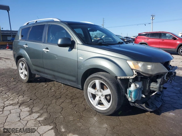 2008 Mitsubishi Outlander XLS with VIN JA4MT41X58Z010259, listed as a Copart auction lot 45865605 with 154,771 mi miles and Salvage Title. Bid and sale history available at carsss.com. Image 4.