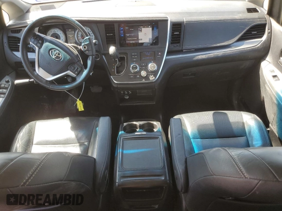 2015 Toyota Sienna SE with VIN 5TDXK3DC3FS684448, listed as a Copart auction lot 48678575 with 125,613 mi miles and Salvage Title. Bid and sale history available at carsss.com. Image 8.