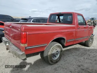 1990 Ford F-150 with VIN 1FTEF14N3LLA15630, listed as a Copart auction lot 43826435 with 567,244 mi miles and Salvage Title. Bid and sale history available at carsss.com. Image 3.